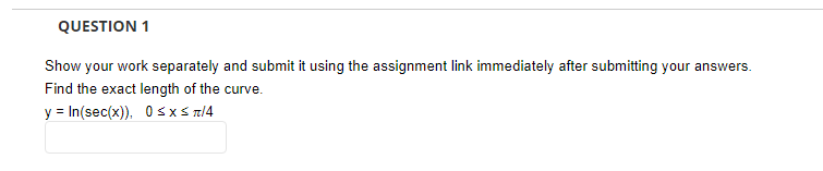 Solved Show your work separately and submit it using the | Chegg.com