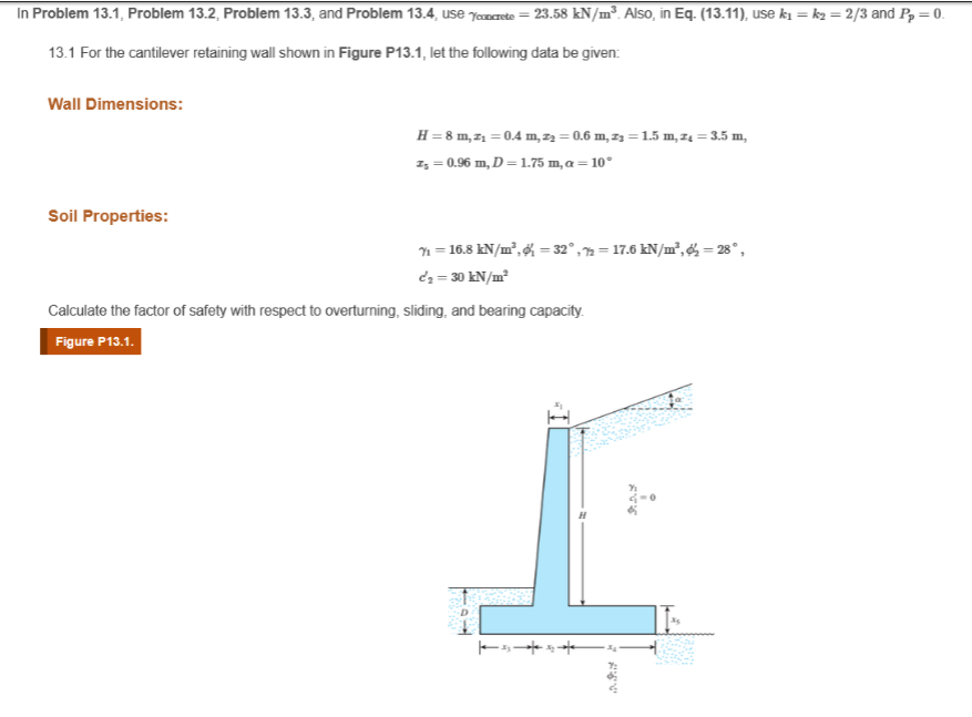 Solved In Problem 13.1, Problem 13.2, Problem 13.3, And | Chegg.com