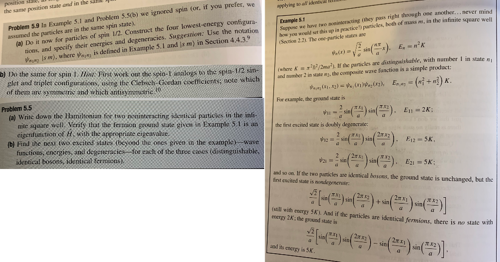 Solved I need a clearly explained solution to 5.9 in the | Chegg.com