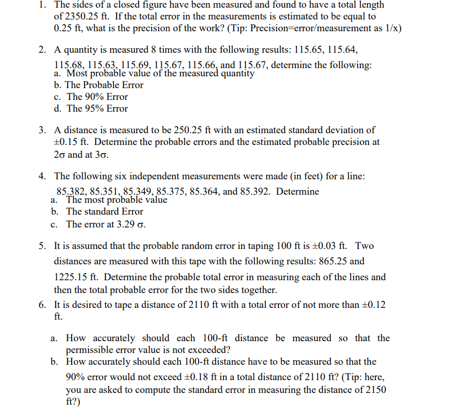 solved-1-the-sides-of-a-closed-figure-have-been-measured-chegg