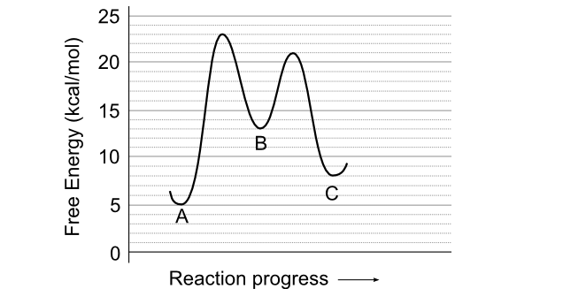Solved Use the reaction energy diagram below to answer | Chegg.com