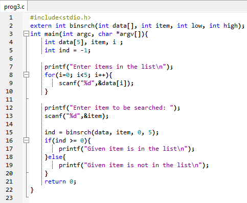 Solved Use prog3.c file for this programming problem. The | Chegg.com