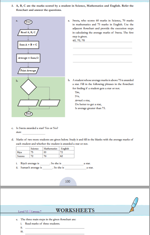 Solved 3. A, B, C are the marks scored by a student in | Chegg.com