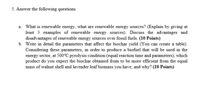 Solved 5. Answer The Following Questions. A. What Is | Chegg.com