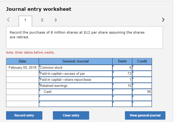 Journal Entry For Stock Purchase