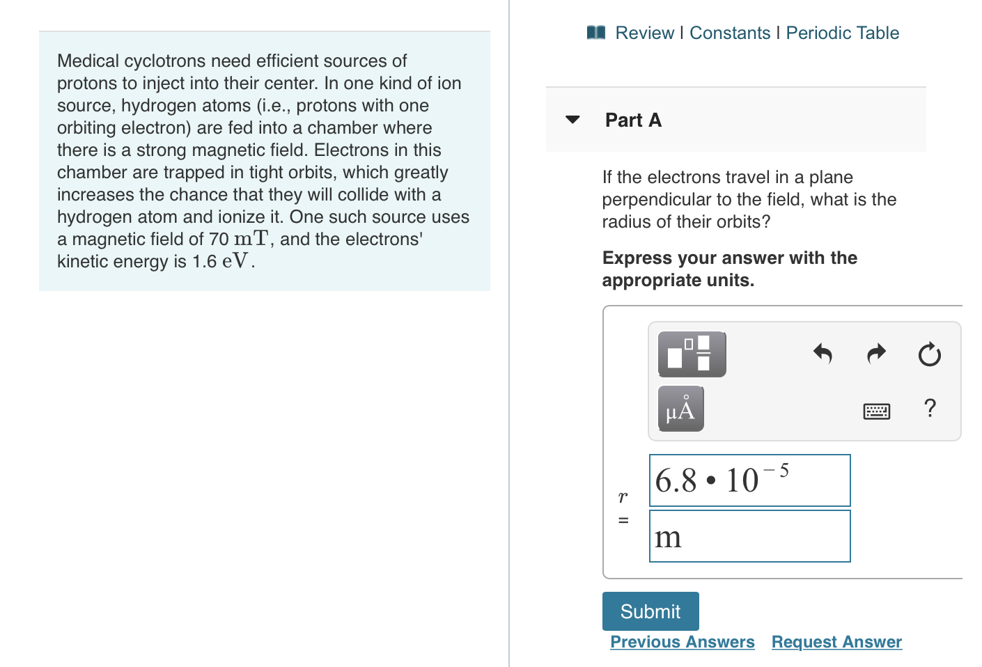 Solved Medical cyclotrons need efficient sources of protons