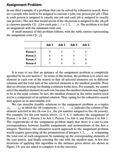 greedy algorithm for assignment problem