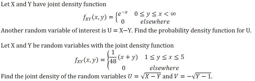 Solved Let X And Y Have Joint Density Function For V Chegg Com