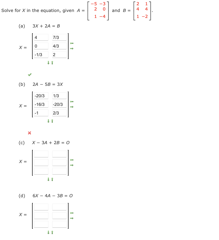 solved-solve-for-x-in-the-equation-given-a-521-30-4-chegg