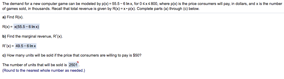 Solved I only need help finding part C of this problem. When | Chegg.com