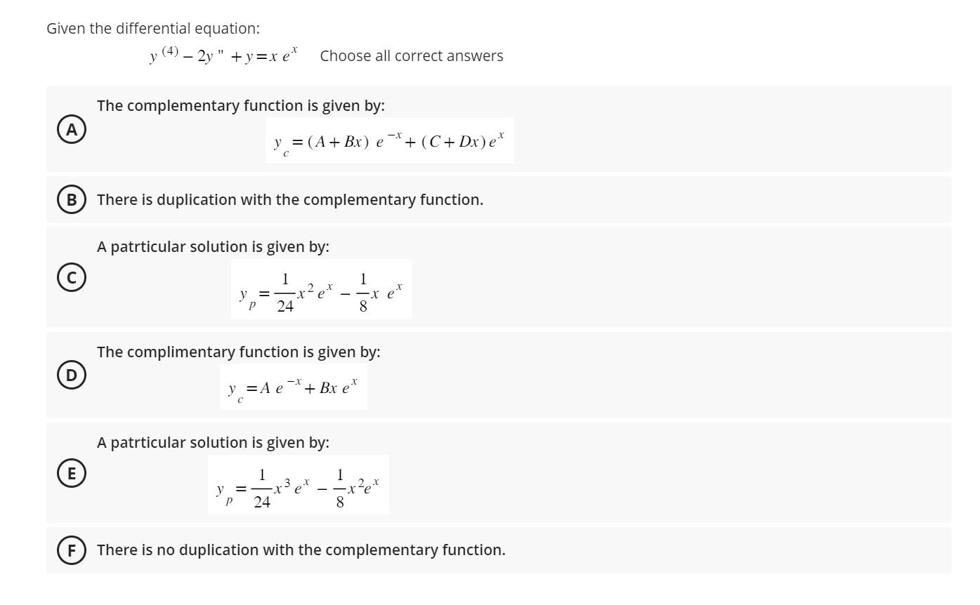 Solved PLEASE SELECT ALL THE CORRECT CHOICES QUESTIONS MAY | Chegg.com