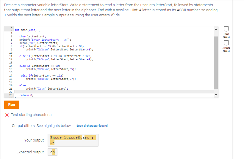 solved-declare-a-character-variable-letterstart-write-a-chegg