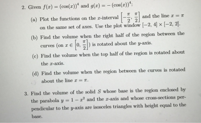 Solved Math 152 Lab 2 Use MATLAB To Solve Each Problem. Some | Chegg.com