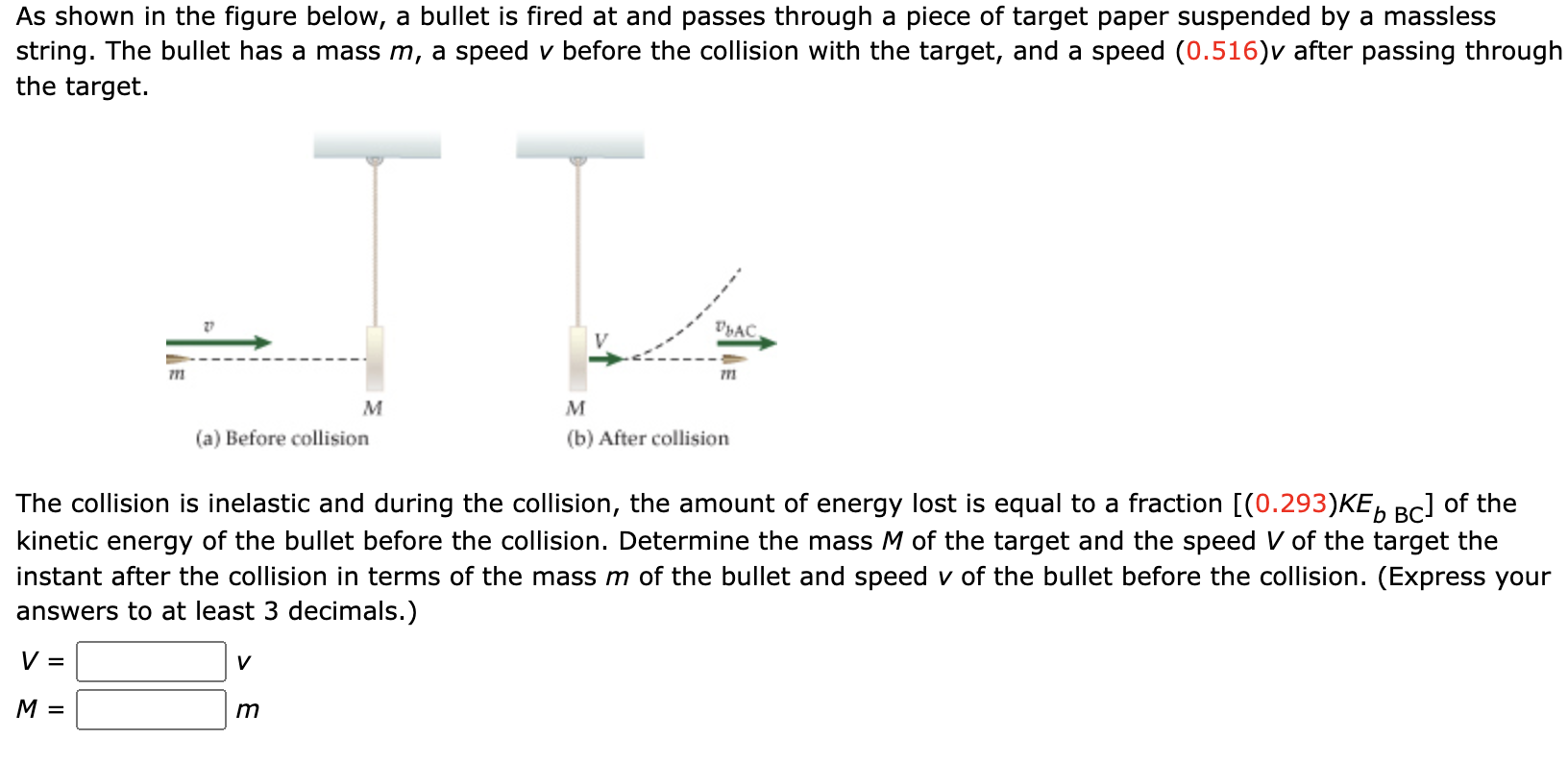 Solved As Shown In The Figure Below, A Bullet Is Fired At | Chegg.com