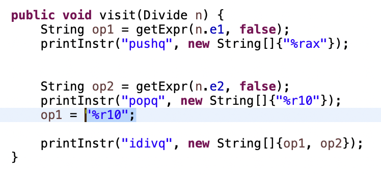 Solved how to check the denominator is not 0 at divide in | Chegg.com