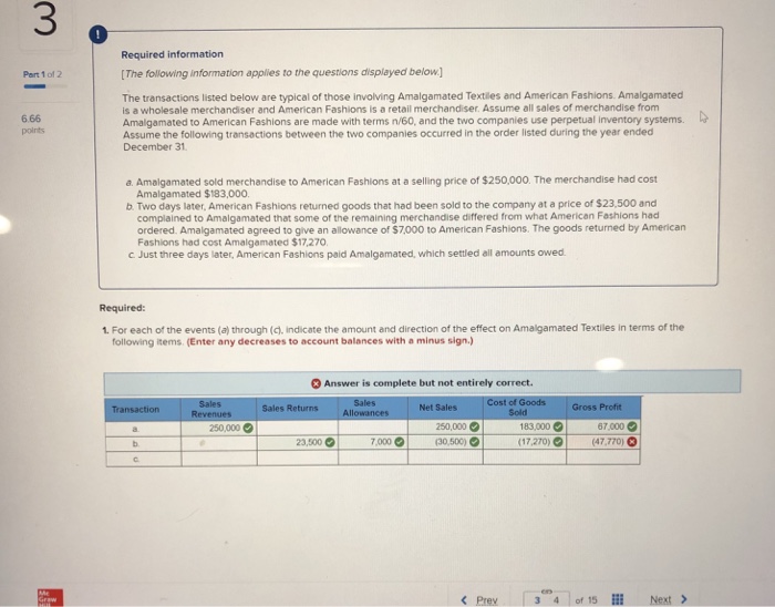 Solved 3 Required information [The following information | Chegg.com