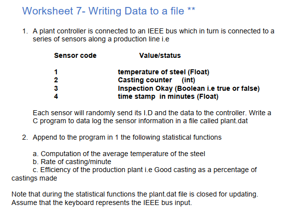 Solved Here is the existing code for Worksheet 7 which I | Chegg.com