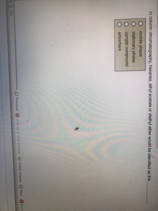 Solved Why is TLC typically performed before column
