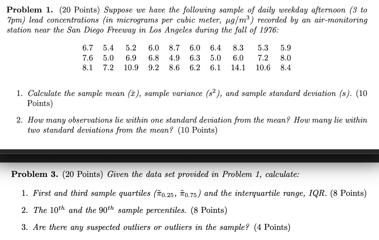 Solved Please Show All Work :) | Chegg.com