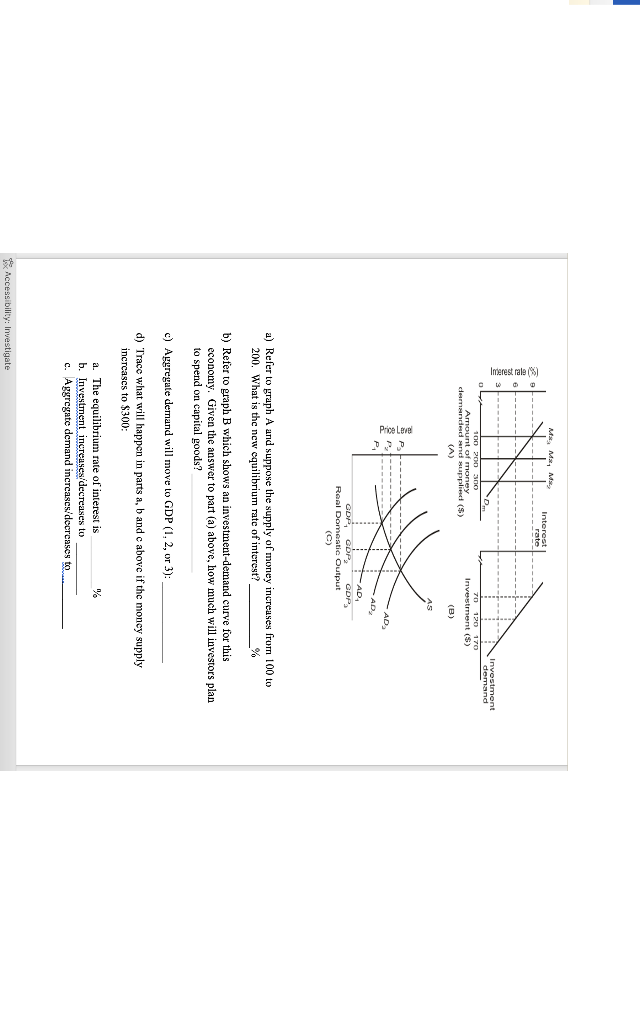 solved-a-refer-to-graph-a-and-suppose-the-supply-of-money-chegg