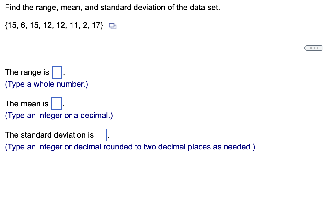 solved-find-the-range-mean-and-standard-deviation-of-the-chegg