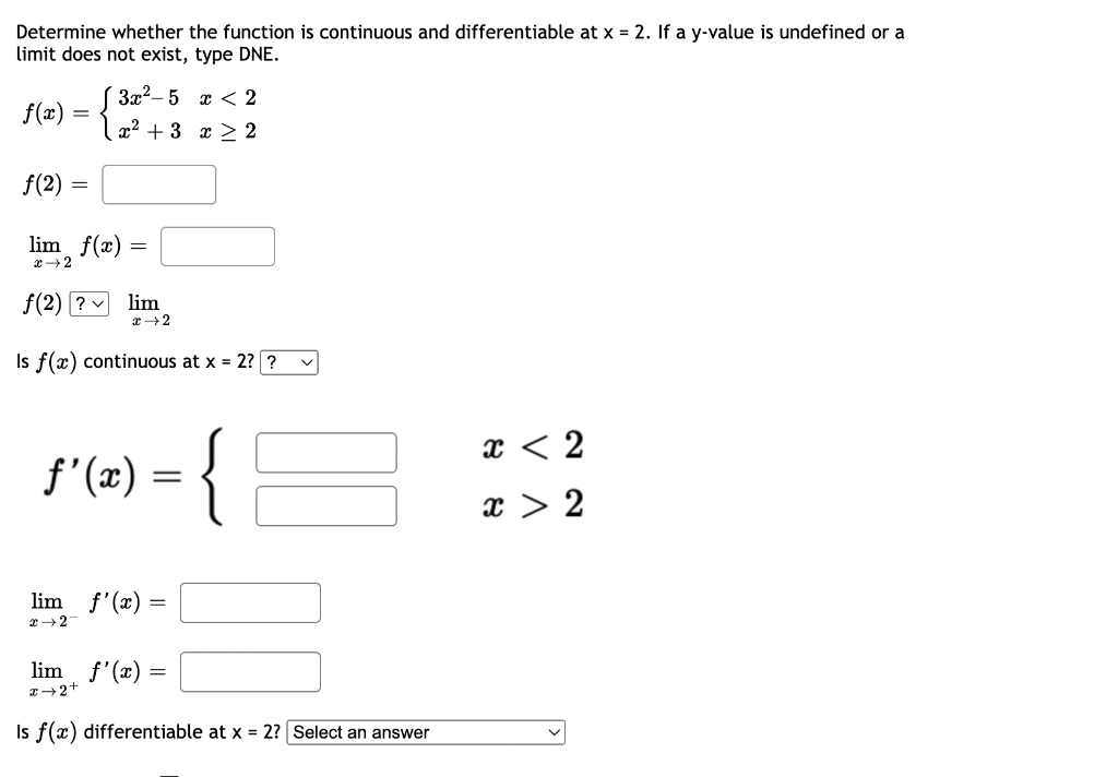 Solved Determine whether the function is continuous and | Chegg.com