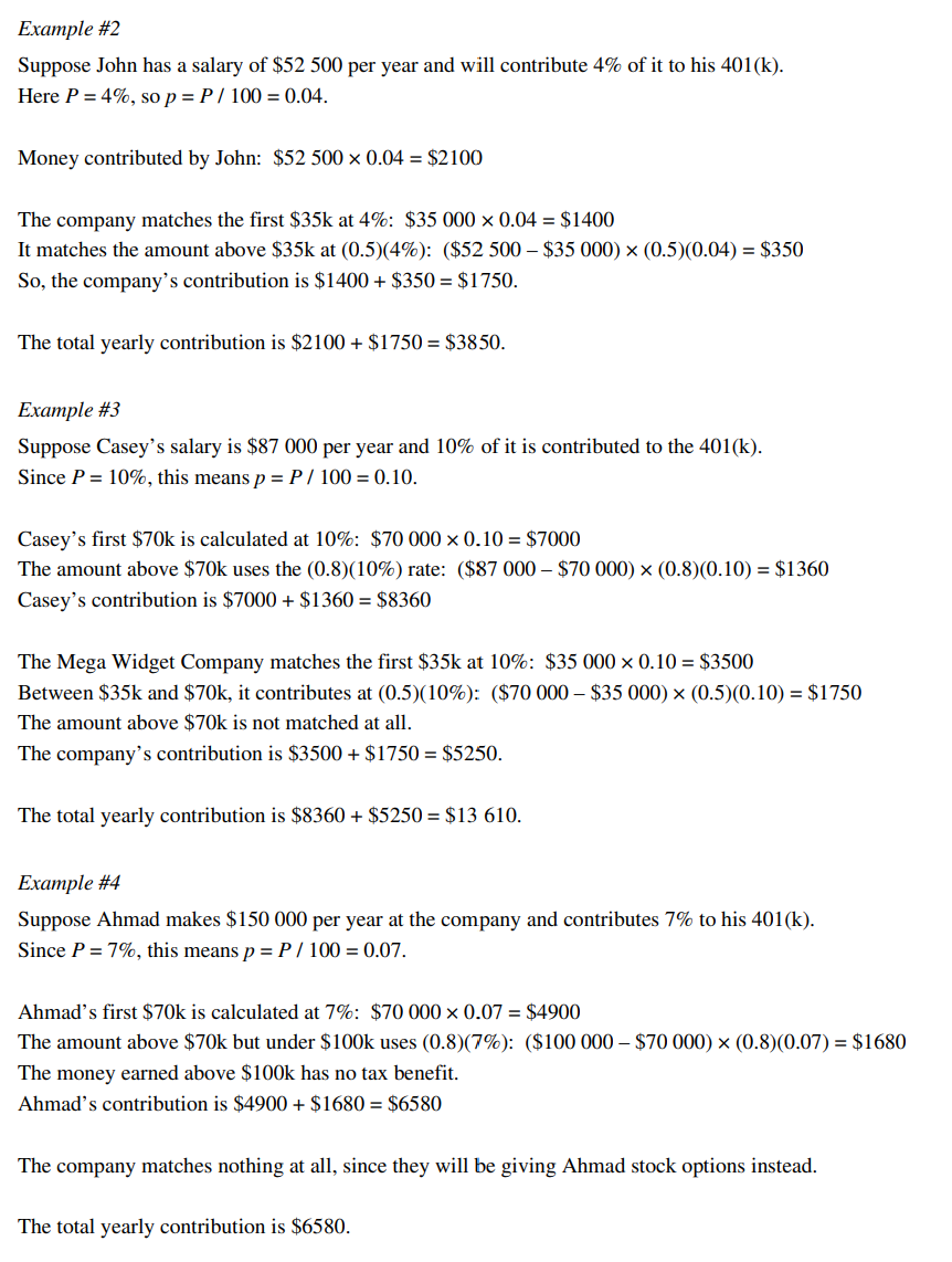Solved Some large companies encourage employees to save by