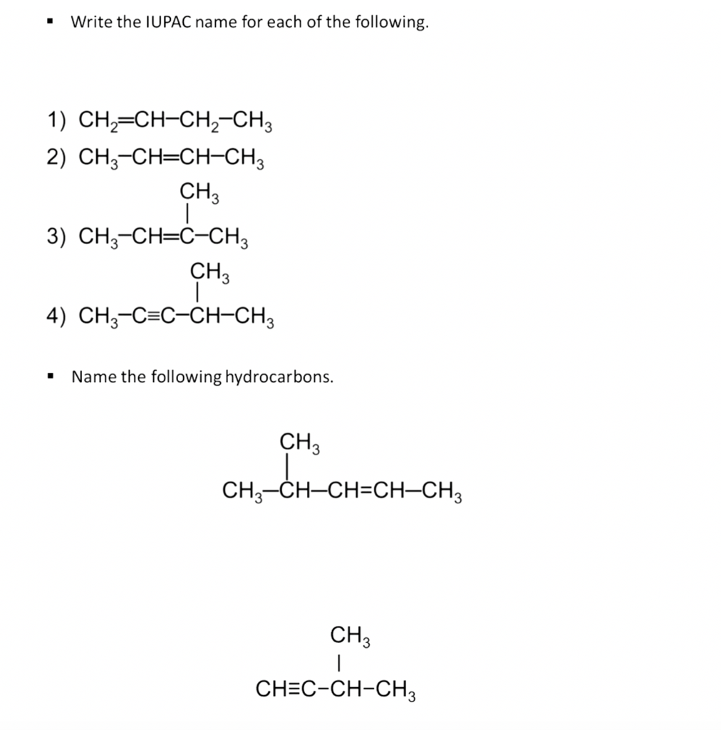 Solved CH2=CH(CH2)4-CH3 H3C CH3 CH3 CH3 CH3, 48% OFF