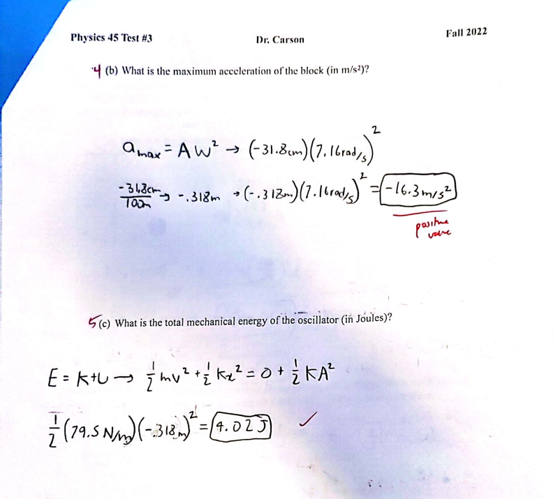 solved-problem-1-a-simple-harmonic-oscillator-consists-of-a-chegg