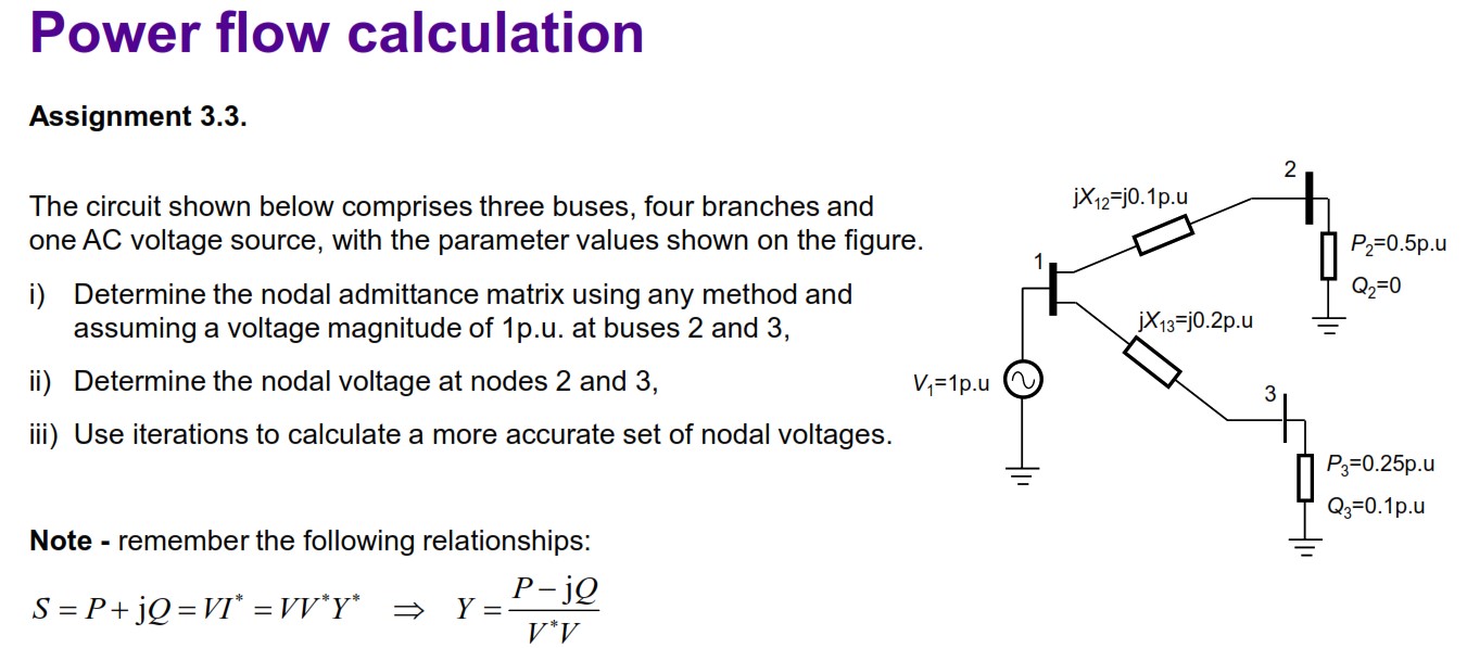 Solved The circuit shown below comprises three buses, four | Chegg.com