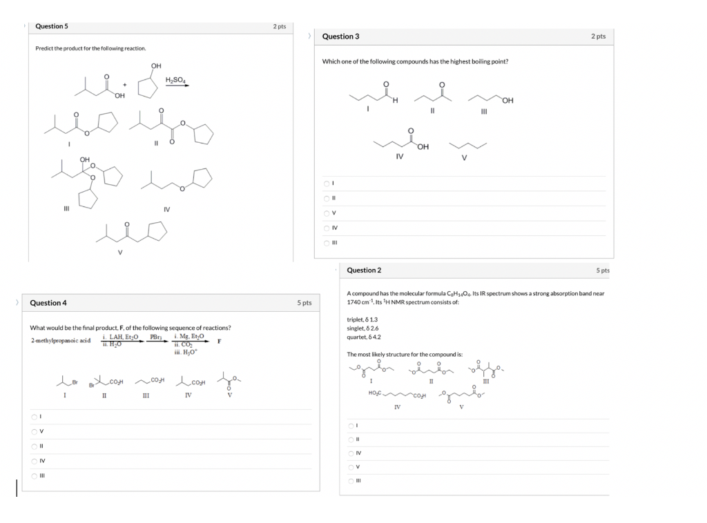 solved-question-5-2-pts-question-3-2-pts-predict-the-product-chegg