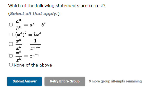 Solved Which Of The Following Statements Are Correct? | Chegg.com