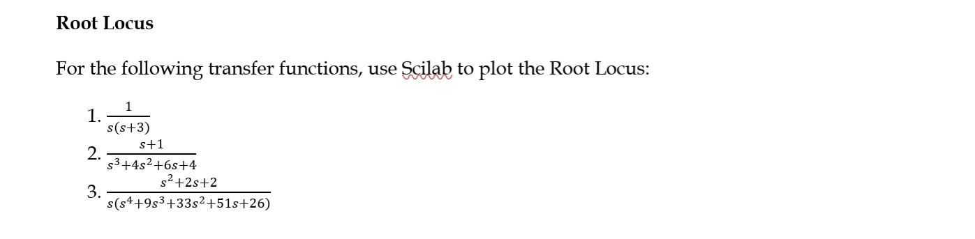 Solved Root Locusfor The Following Transfer Functions Use Chegg Solved Root Locusfor The Following Transfer Functions Use Chegg