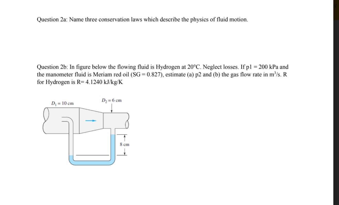 Solved Question 2a: Name three conservation laws which | Chegg.com