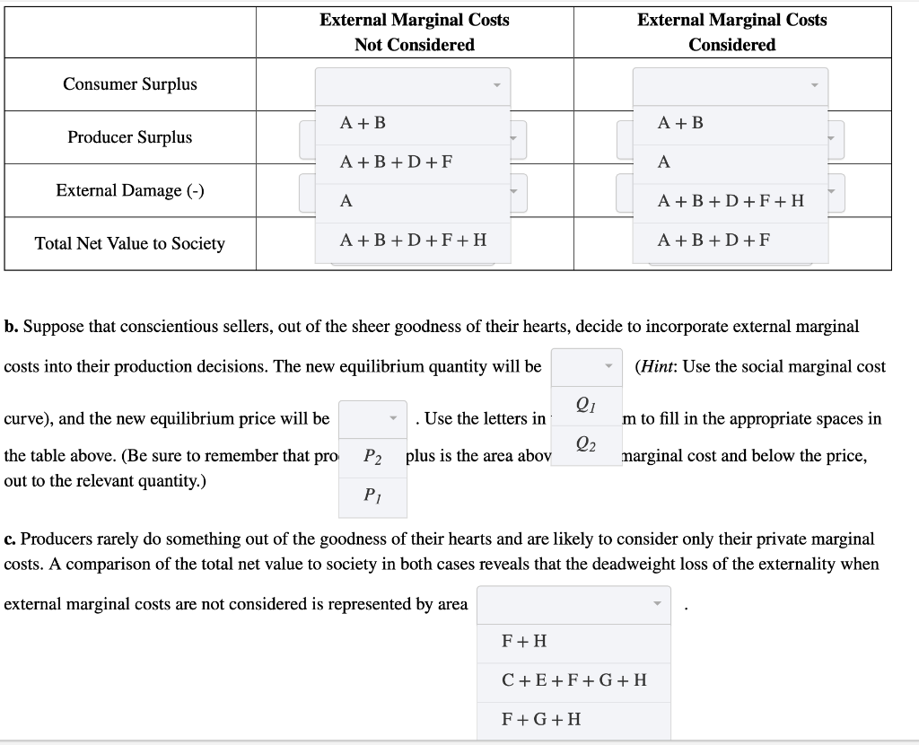 Solved Gasoline brings great benefit to those who buy it, | Chegg.com