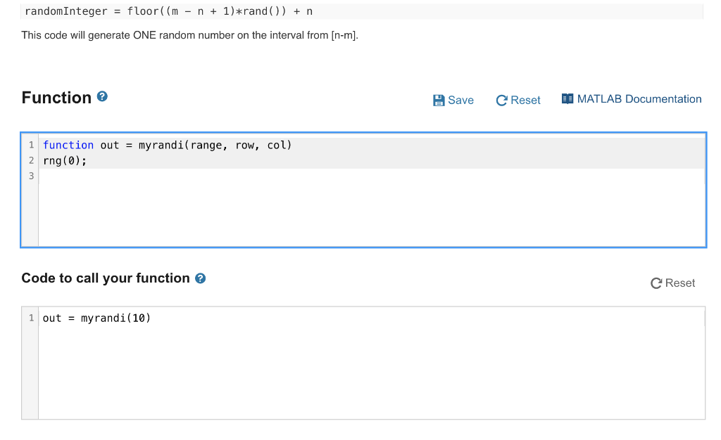 SOLVED: Write the MATLAB code to generate a random number between 1 and 3  using the randi function. You can find more information about randi at   Consider the Monty  Hall problem (