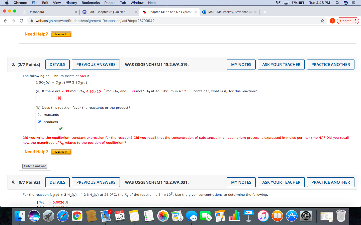 Solved Please help me figure out what I am doing wrong on | Chegg.com