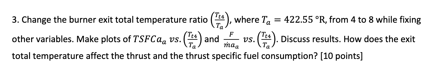 Solved Problem 2.10. An ideal turbojet with an afterburner | Chegg.com