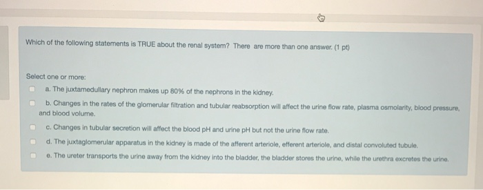 Solved Which Of The Following Statements Is True About The | Chegg.com Solved Which Of The Following Statements Is True About The | Chegg.com
