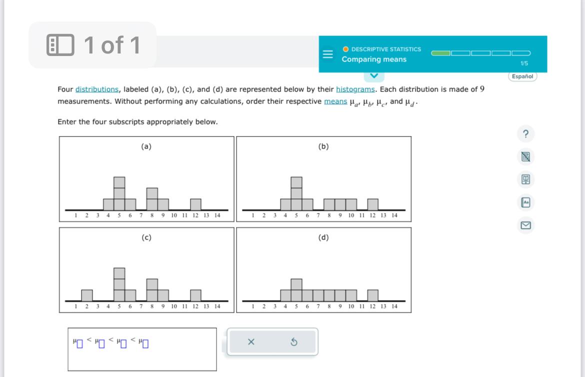 Solved Four Distributions, Labeled (a), (b), (c), And (d) | Chegg.com