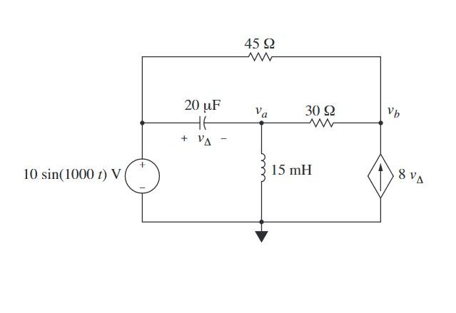 Solved The following questions pertain to the circuit shown | Chegg.com