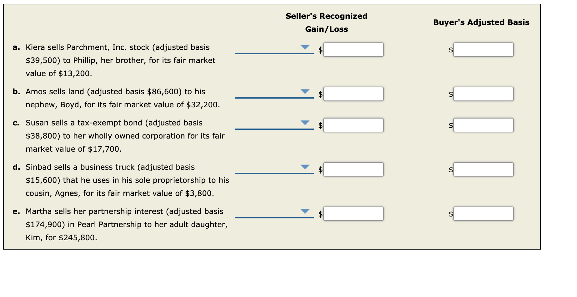 solved-seller-s-recognized-gain-loss-buyer-s-adjusted-basis-chegg