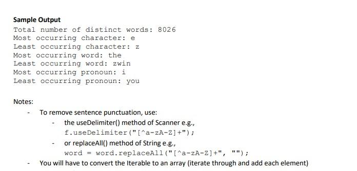 Solved Develop a program named that analyzes the words in | Chegg.com