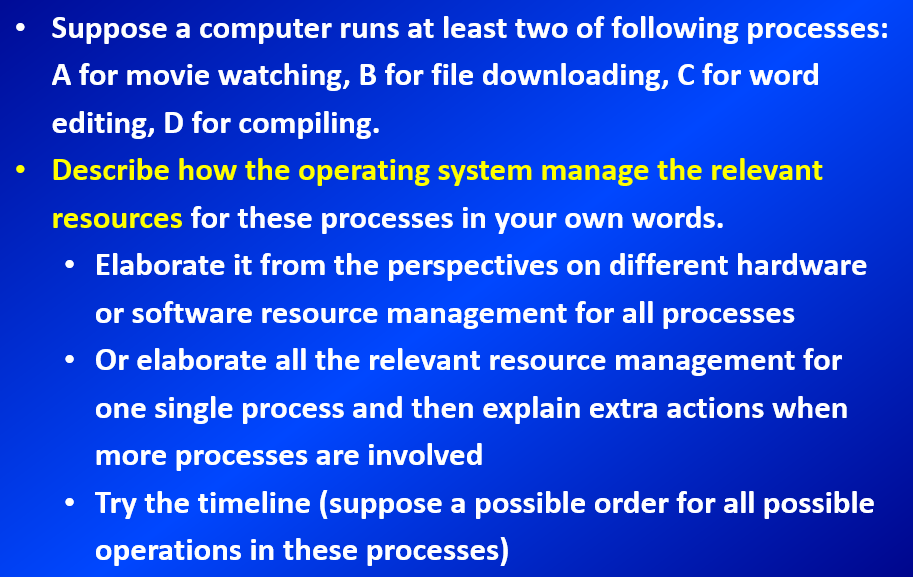 Solved - Suppose a computer runs at least two of following | Chegg.com