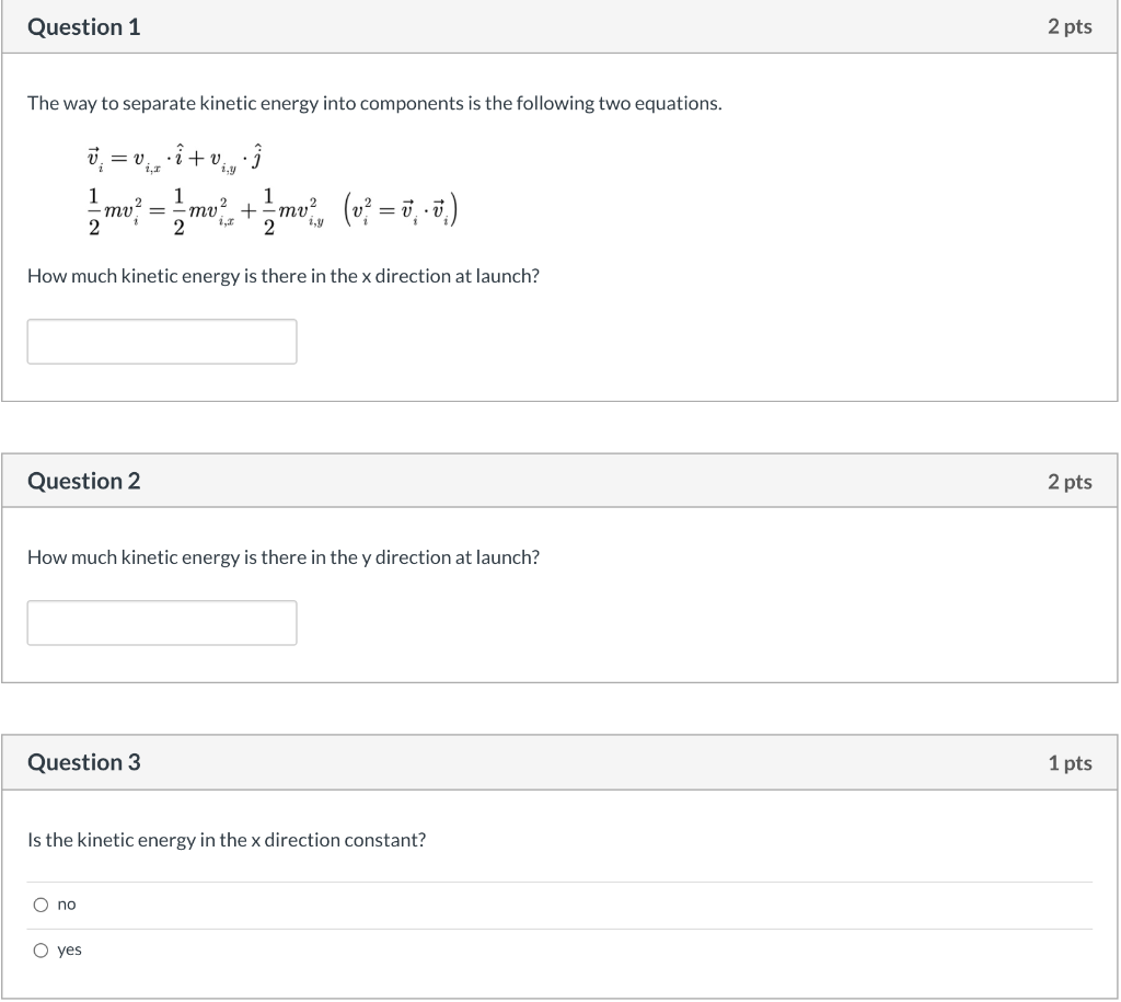 Solved A 2 Kg Projectile Is Launched In The Following Way Chegg Com