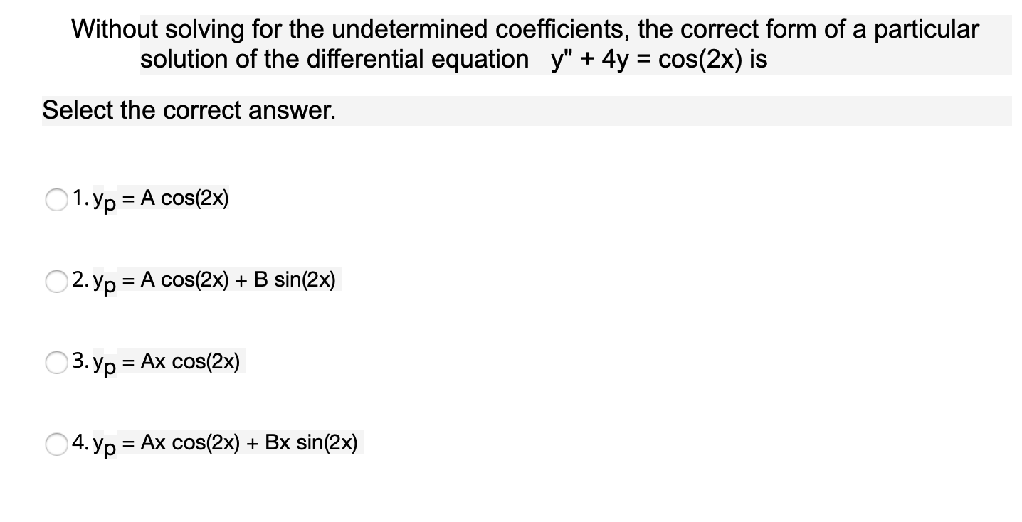 solved-without-solving-for-the-undetermined-coefficients-chegg