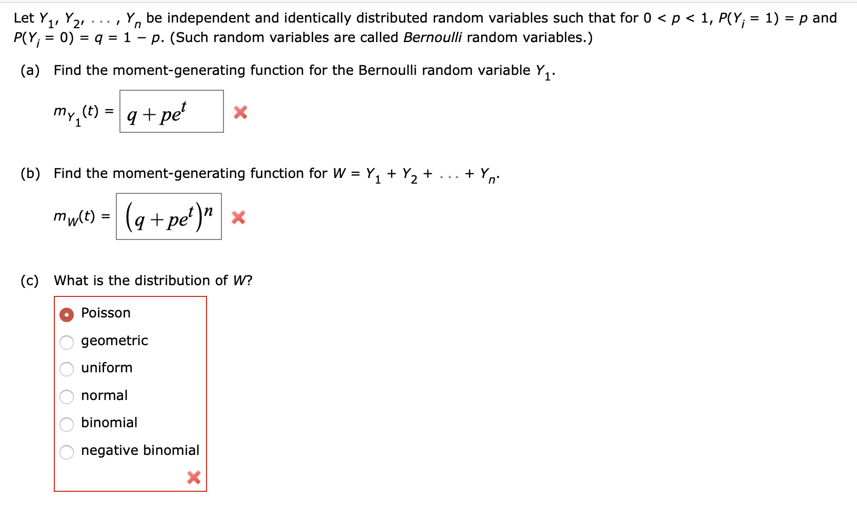 Solved Let Y1, Y2, , Yn Be Independent And Identically | Chegg.com