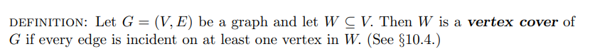 1.1.35 Find a minimum vertex cover for the underlying | Chegg.com