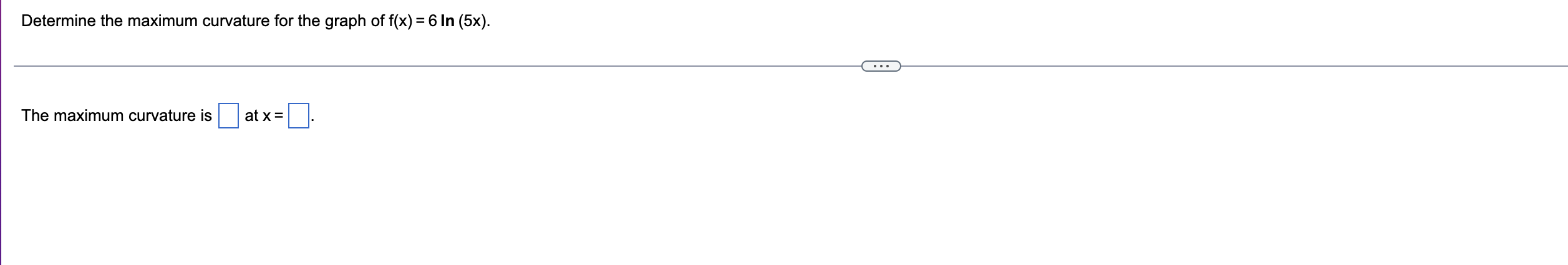 Solved Determine the maximum curvature for the graph of f(x) | Chegg.com