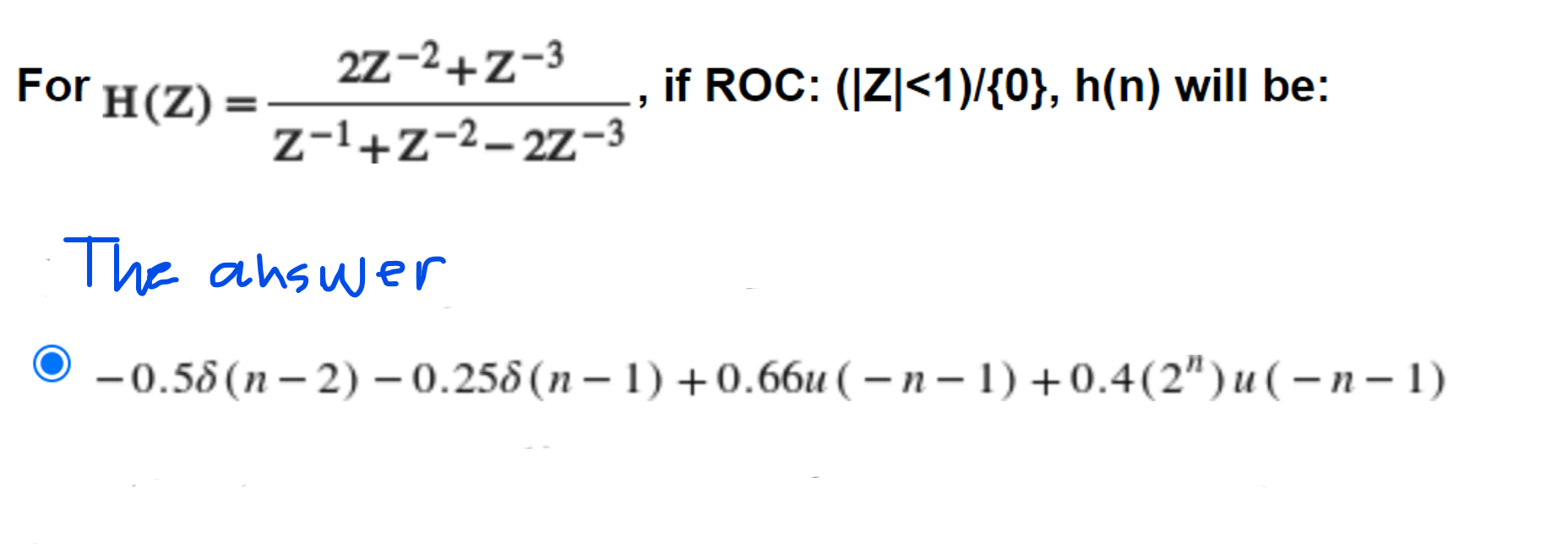 Solved THE ANSWER IS WRITTEN BELOW. I WANT THE STEPS DO NOT | Chegg.com